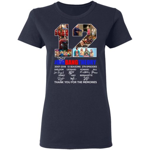 12 Years The Big Bang Theory T-Shirts, Hoodies, Long Sleeve 13
