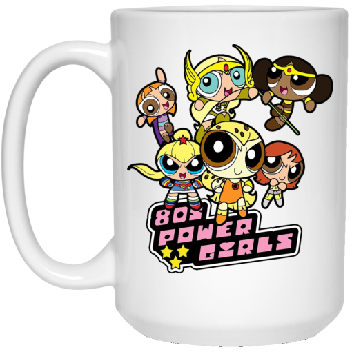 80’s Power Girls Mugs 3