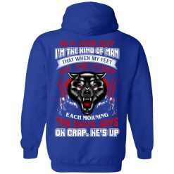 Wolf As A June Guy I'm The Kind Of Man That When My Feet Hit The Floor T-Shirts, Hoodies, Long Sleeve 45