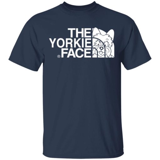 Yorkie T-Shirts, The Yorkie Face T-Shirts, Hoodies, Long Sleeve 5
