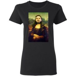 Post Malone Mona Lisa Smoking T-Shirts, Hoodies, Long Sleeve 33