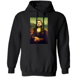 Post Malone Mona Lisa Smoking T-Shirts, Hoodies, Long Sleeve 43