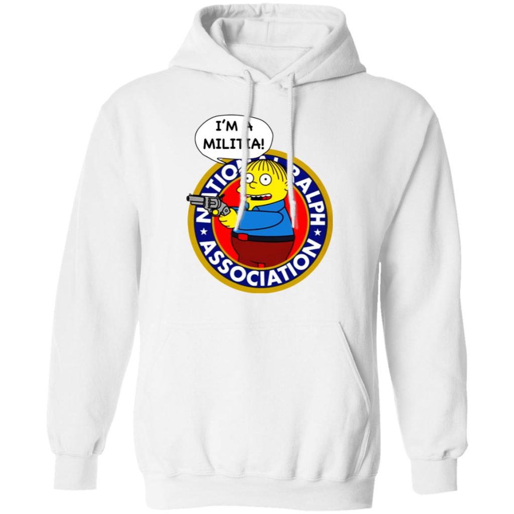 Ralph Wiggum I’m A Militia T-Shirts, Hoodies, Long Sleeve
