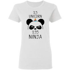 Pandacorn 5% Unicorn 95% Ninja T-Shirts, Hoodies, Long Sleeve 31