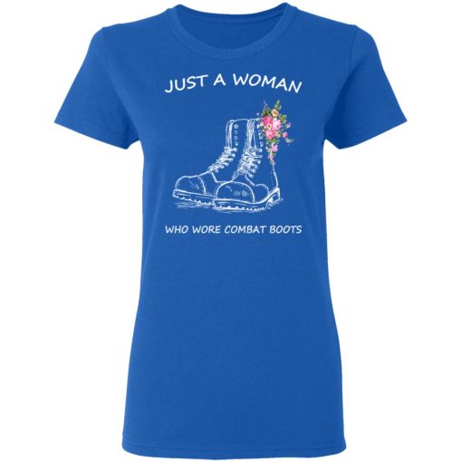 Just A Woman Who Wore Combat Boots T-Shirts, Hoodies, Long Sleeve 15