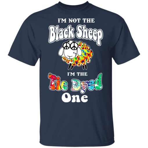 I'm Not The Black Sheep I'm The Tie Dyed One T-Shirts, Hoodies, Long Sleeve 5