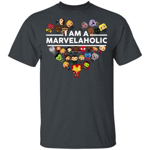 I Am A Marvelaholic T-Shirts, Hoodies, Long Sleeve 3