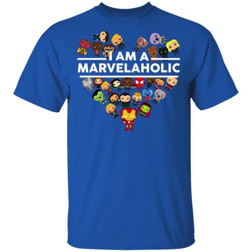 I Am A Marvelaholic T-Shirts, Hoodies, Long Sleeve 7
