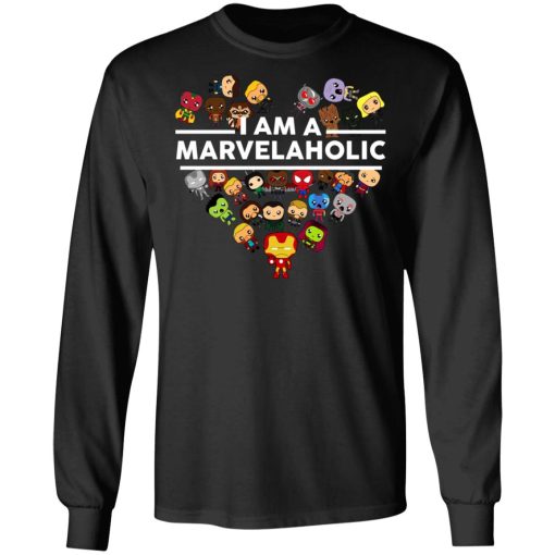 I Am A Marvelaholic T-Shirts, Hoodies, Long Sleeve 17