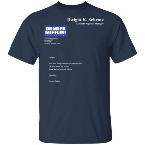 Dwight K. Schrute – Dunder Mifflin Paper Company T-Shirts, Hoodies, Long Sleeve 6