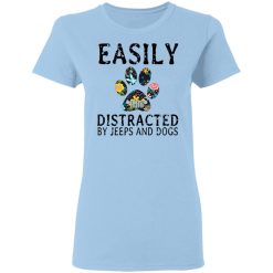 Easily Distracted By Jeeps And Dogs T-Shirts, Hoodies, Long Sleeve 29