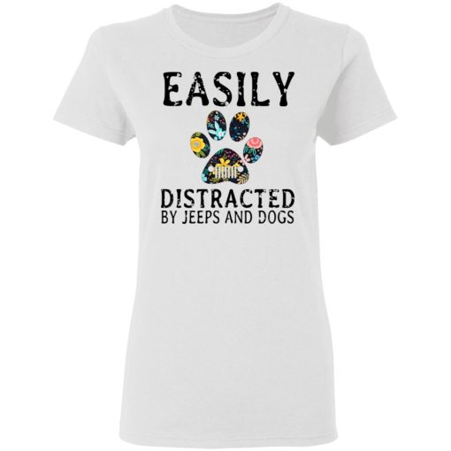 Easily Distracted By Jeeps And Dogs T-Shirts, Hoodies, Long Sleeve 9