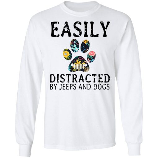Easily Distracted By Jeeps And Dogs T-Shirts, Hoodies, Long Sleeve 15