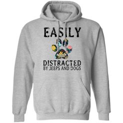 Easily Distracted By Jeeps And Dogs T-Shirts, Hoodies, Long Sleeve 41