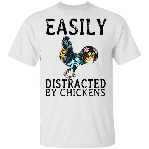 Easily Distracted By Chickens T-Shirts, Hoodies, Long Sleeve 3