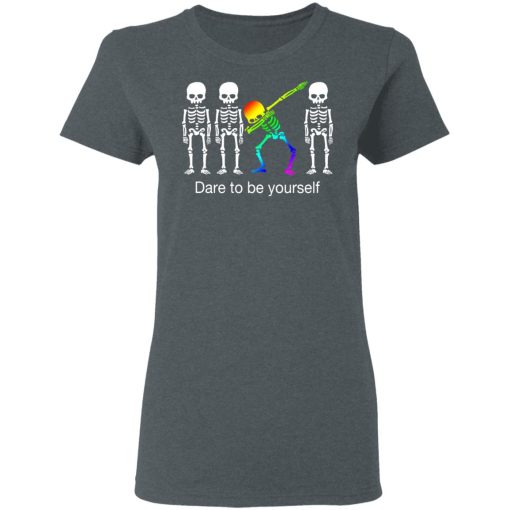 Dabbing Skeleton Dare To Be Yourself T-Shirts, Hoodies, Long Sleeve 12