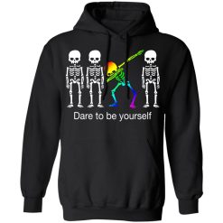 Dabbing Skeleton Dare To Be Yourself T-Shirts, Hoodies, Long Sleeve 44