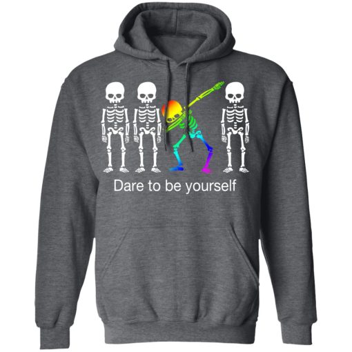 Dabbing Skeleton Dare To Be Yourself T-Shirts, Hoodies, Long Sleeve 24