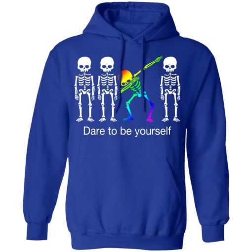 Dabbing Skeleton Dare To Be Yourself T-Shirts, Hoodies, Long Sleeve 25