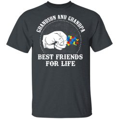 Autism Grandson And Grandpa Best Friends For Life Autism Awareness T-Shirts, Hoodies, Long Sleeve 27