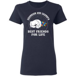 Autism Grandson And Grandpa Best Friends For Life Autism Awareness T-Shirts, Hoodies, Long Sleeve 37
