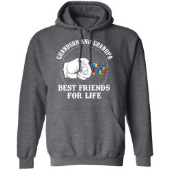 Autism Grandson And Grandpa Best Friends For Life Autism Awareness T-Shirts, Hoodies, Long Sleeve 47