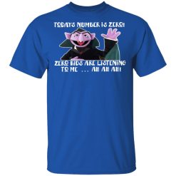 Count von Count – Today’s Number is Zero Zero Kids Are Listening To Me T-Shirts, Hoodies, Long Sleeve 31