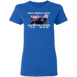 Count von Count – Today’s Number is Zero Zero Kids Are Listening To Me T-Shirts, Hoodies, Long Sleeve 39