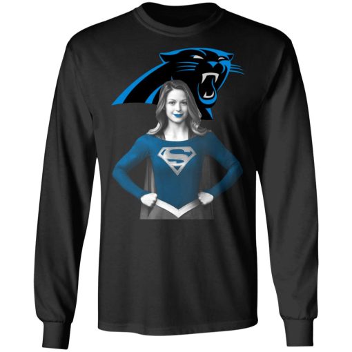 Super Girl Carolina Panthers T-Shirts, Hoodies, Long Sleeve 17