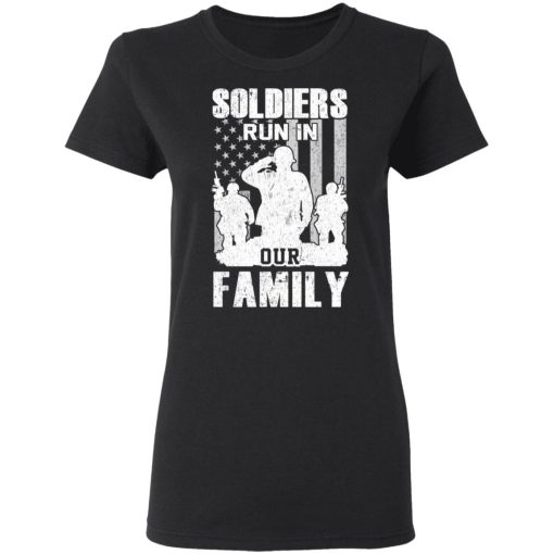 Veteran Soldiers Run In Out Family Veteran Dad Son T-Shirts, Hoodies, Long Sleeve 9