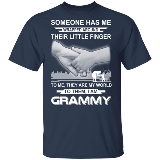 Someone Has Me Wrapped Around Their Little Finger I Am Grammy T-Shirts, Hoodies, Long Sleeve 5