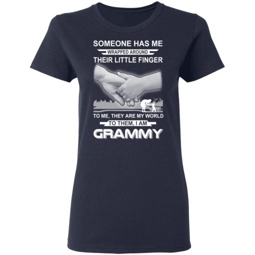 Someone Has Me Wrapped Around Their Little Finger I Am Grammy T-Shirts, Hoodies, Long Sleeve 13