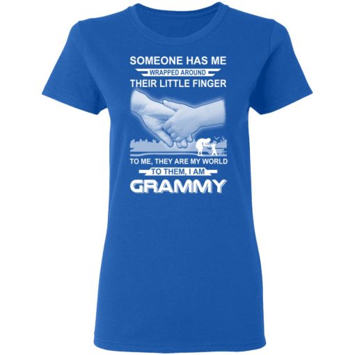 Someone Has Me Wrapped Around Their Little Finger I Am Grammy T-Shirts, Hoodies, Long Sleeve 15