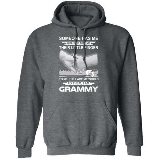 Someone Has Me Wrapped Around Their Little Finger I Am Grammy T-Shirts, Hoodies, Long Sleeve 24