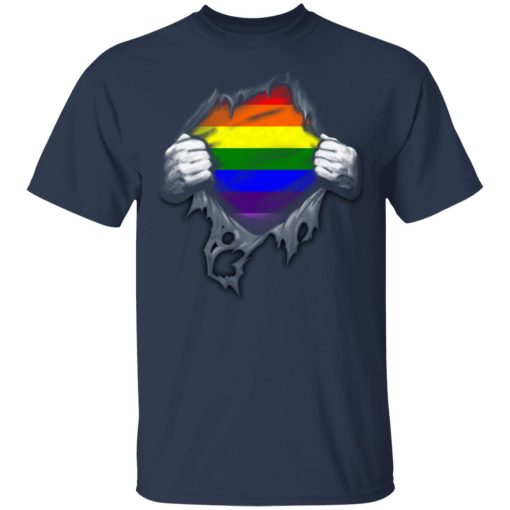 Rainbow Lesbian Gay Pride LGBT Super Strong T-Shirts, Hoodies, Long Sleeve 5