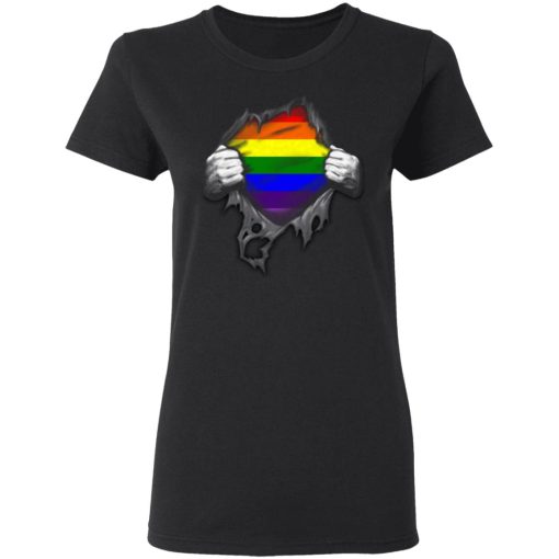 Rainbow Lesbian Gay Pride LGBT Super Strong T-Shirts, Hoodies, Long Sleeve 9
