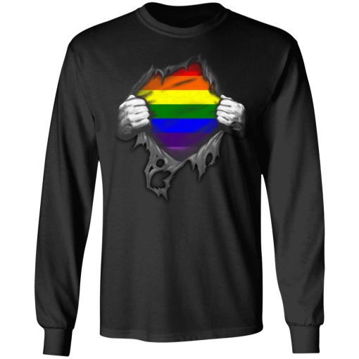 Rainbow Lesbian Gay Pride LGBT Super Strong T-Shirts, Hoodies, Long Sleeve 17