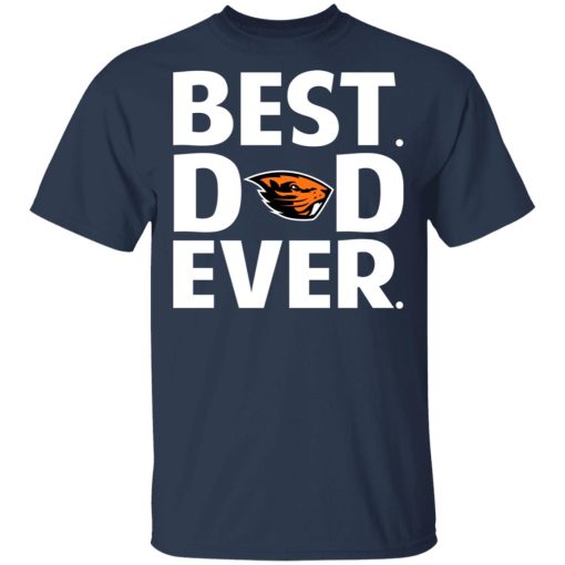 Oregon State Beavers Best Dad Ever T-Shirts, Hoodies, Long Sleeve 6