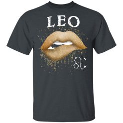 Leo Zodiac July August Birthday Gift Golden Lipstick T-Shirts, Hoodies, Long Sleeve 28