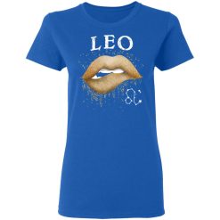 Leo Zodiac July August Birthday Gift Golden Lipstick T-Shirts, Hoodies, Long Sleeve 40