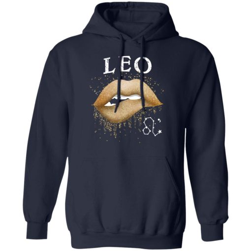 Leo Zodiac July August Birthday Gift Golden Lipstick T-Shirts, Hoodies, Long Sleeve 22
