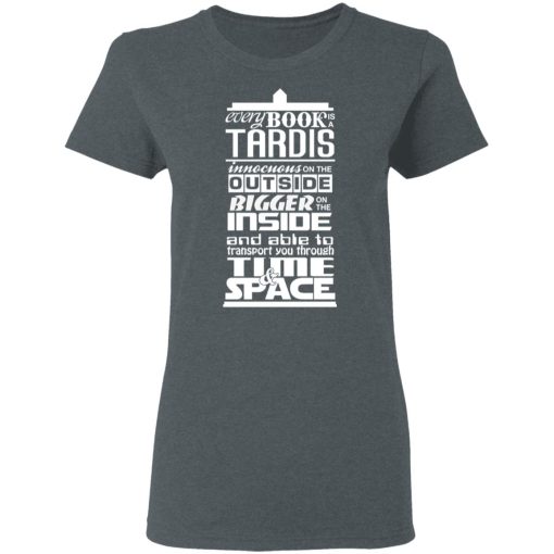 Every Book Is A Tardis T-Shirts, Hoodies, Long Sleeve 12