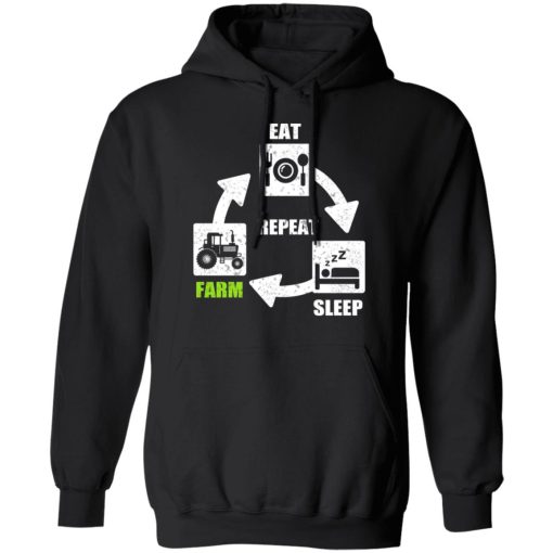 Eat Sleep Farm Repeat Farming T-Shirts, Hoodies, Long Sleeve 19