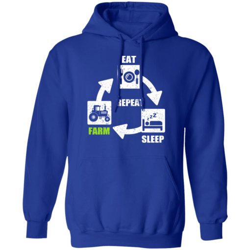 Eat Sleep Farm Repeat Farming T-Shirts, Hoodies, Long Sleeve 25