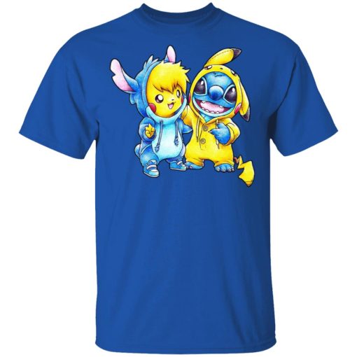 Cute Stitch Pokemon T-Shirts, Hoodies, Long Sleeve 7