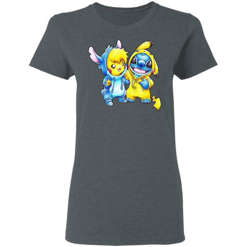 Cute Stitch Pokemon T-Shirts, Hoodies, Long Sleeve 11