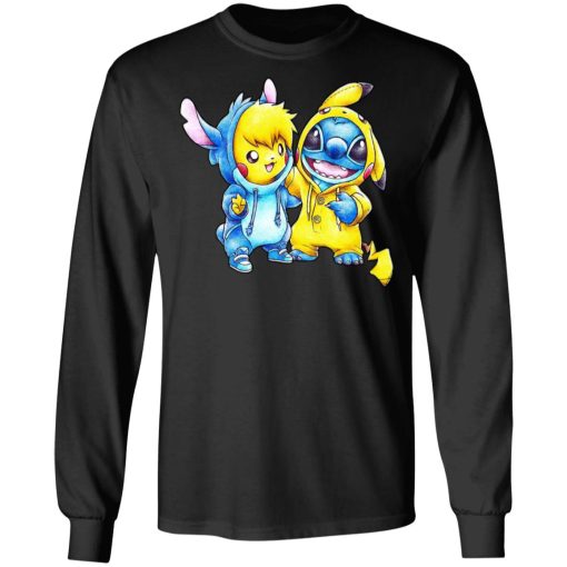 Cute Stitch Pokemon T-Shirts, Hoodies, Long Sleeve 17