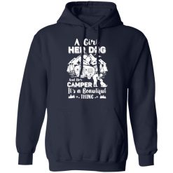 A Girl Her Dog And Her Camper It's A Beautiful Thing T-Shirts, Hoodies, Long Sleeve 45
