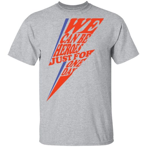 David Bowie We Can Be Heroes Just For One Day T-Shirts, Hoodies, Long Sleeve 5