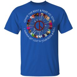 Hippie Guitar Rock Gimme The Beat And Free My Soul I Wanna Get Lost In Your Rock And Roll T-Shirts, Hoodies, Long Sleeve 31